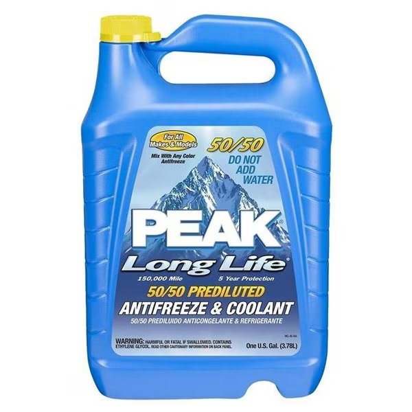 Peak & Herculiner PKPB53 1 gal 50-50 Coolant & Antifreeze, Peak & Herculiner, Mfr#: P34-PKPB53